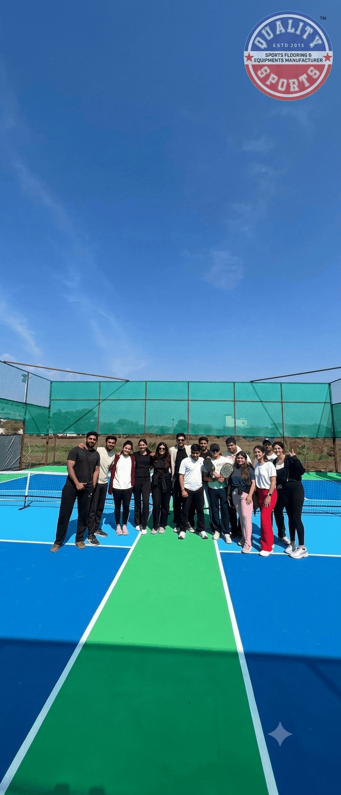 Quality Sports Infrastructure Team - Synthetic Acrylic Flooring Experts Mumbai